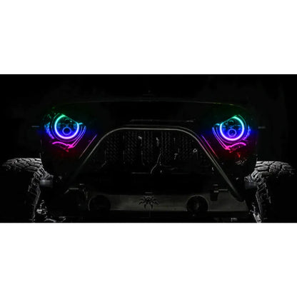 Oracle 7in High Power LED Headlights | Jeep Wrangler (97-07,07-18) (5769-332)