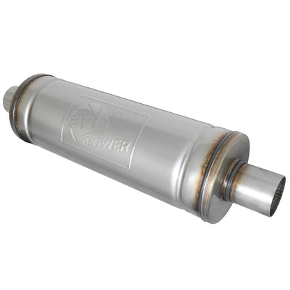 aFe MACH Force-Xp 409 SS Muffler | Universal 2.5in Center/Center (49M00021)