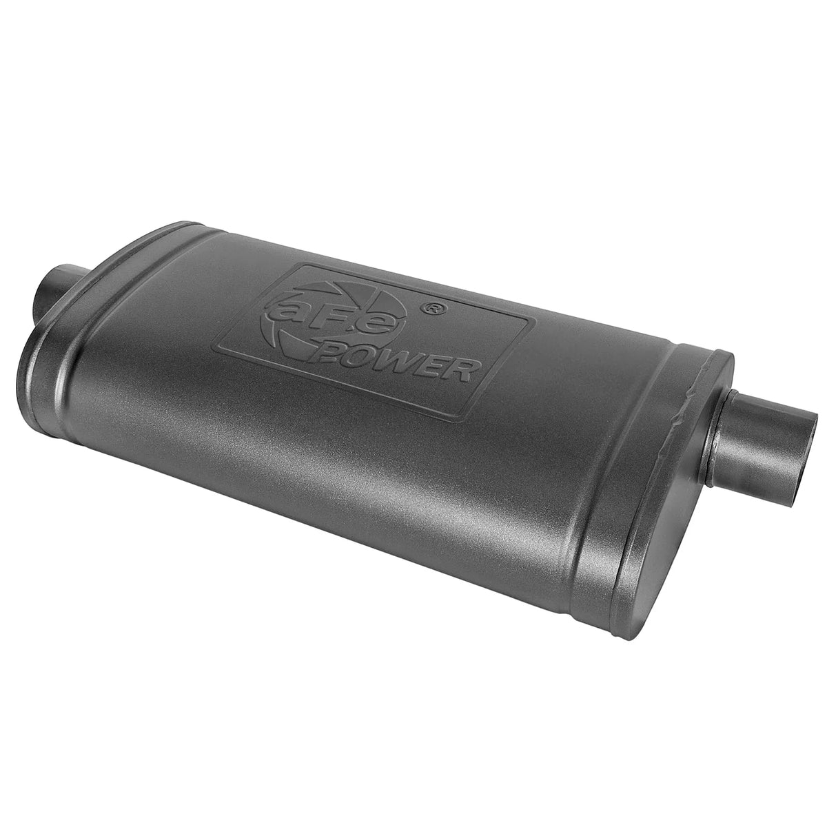 aFe MACH Force-Xp 409 SS Oval Black Muffler | Universal (49M00016-B)