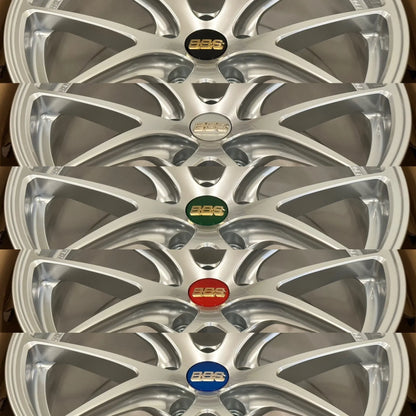 BBS RI-A 18x9.5 +22 5x114.3 Diamond Silver (SET)