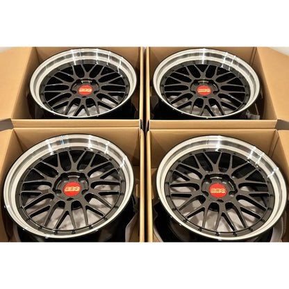 BBS LM 19x8.5 +18, 19x10 +25 5x120 Selenite Brown (SET)