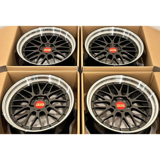 BBS LM 19x8.5 +18, 19x10 +25 5x120 Selenite Brown (SET)