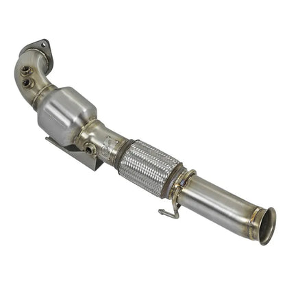 aFe Twisted Steel 3in SS Downpipe | Ford Focus RS (11-19) (48-33024-HC)