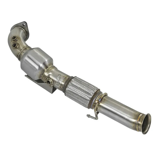 aFe Twisted Steel 3in SS Downpipe | Ford Focus RS (11-19) (48-33024-HC)