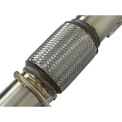 aFe Twisted Steel 3in SS Downpipe | Ford Focus RS (11-19) (48-33024-HC)