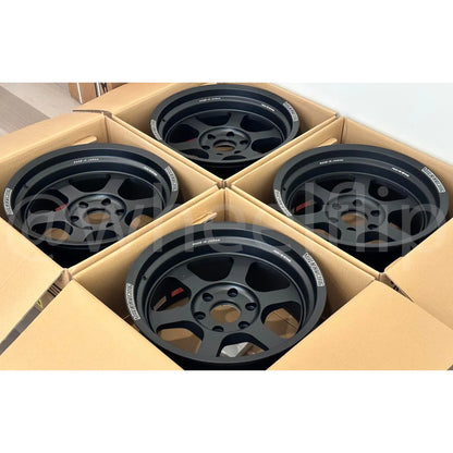 Volk Racing TE37XT M-Spec 18x9 -1 6x135 Blast Black (SET)
