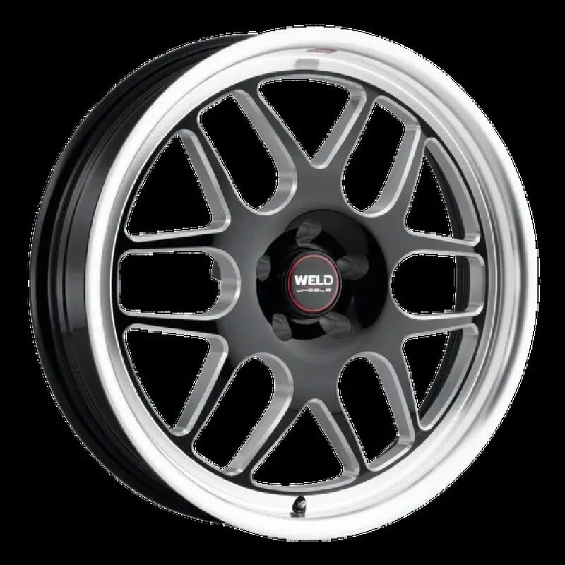 Weld Solana Drag Gloss Black Milled | 17x10" +38mm | 5x127mm Wheel