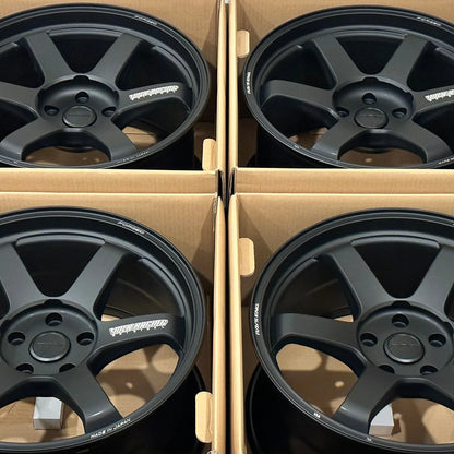 Volk Racing TE37 Ultra M-Spec 19x9.5 +23, 19x11 +37 5x120 Matte Black (SET)