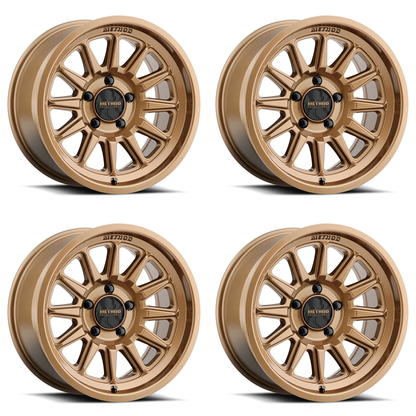 (set of 4) Method MR323 Gloss Bronze | 17x8.5" +0mm | 6x135mm Wheel