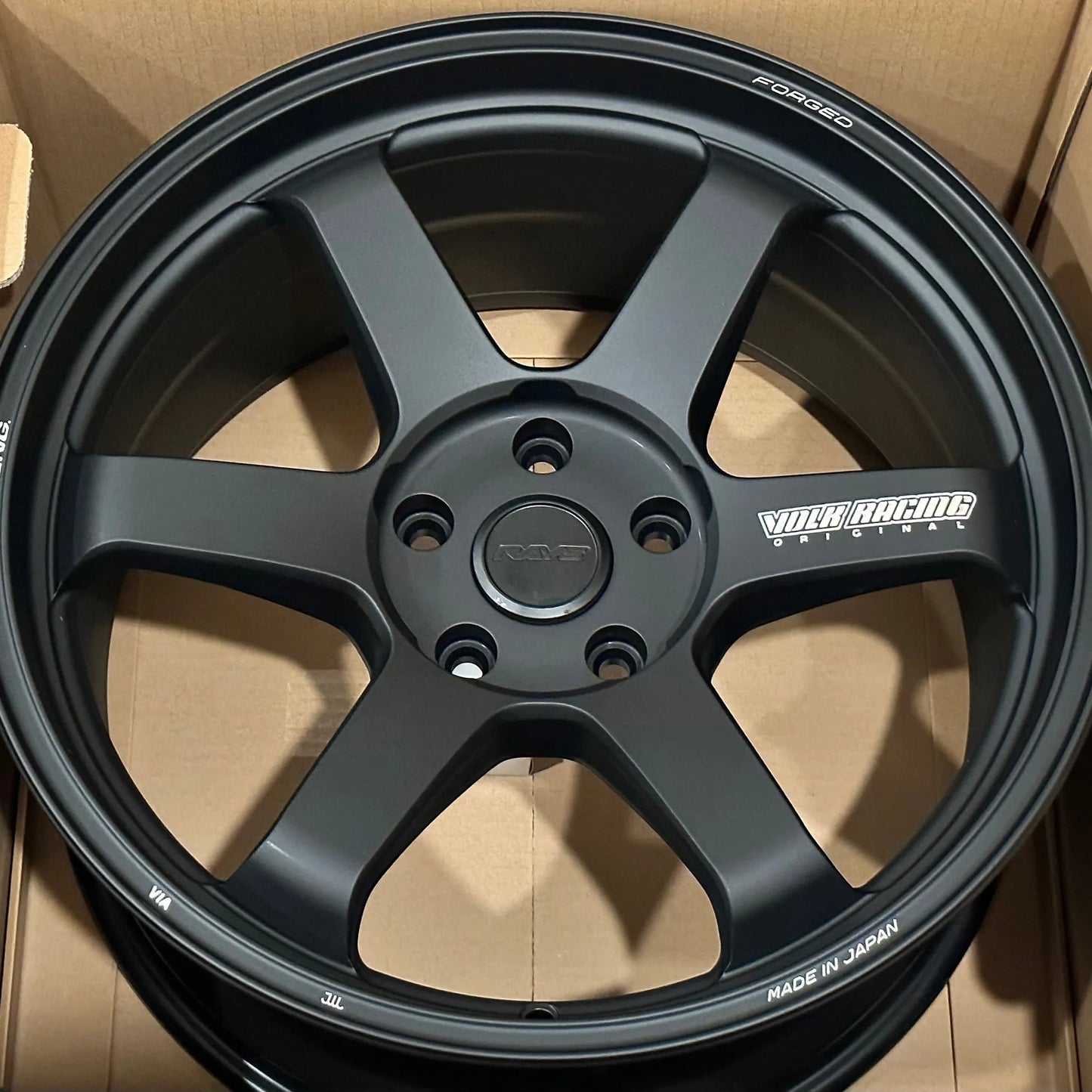 Volk Racing TE37 Ultra M-Spec 19x9.5 +23, 19x11 +37 5x120 Matte Black (SET)