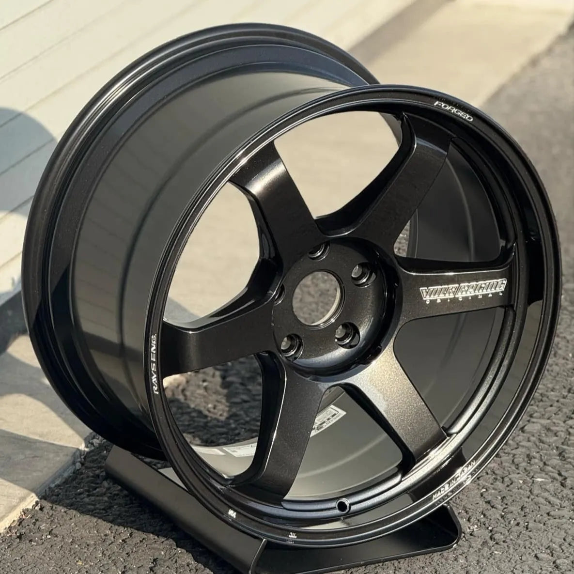 Volk Racing TE37 Ultra M-Spec 19x9.5 +23, 19x11 +37 5x120 Diamond Dark Gunmetal (SET)