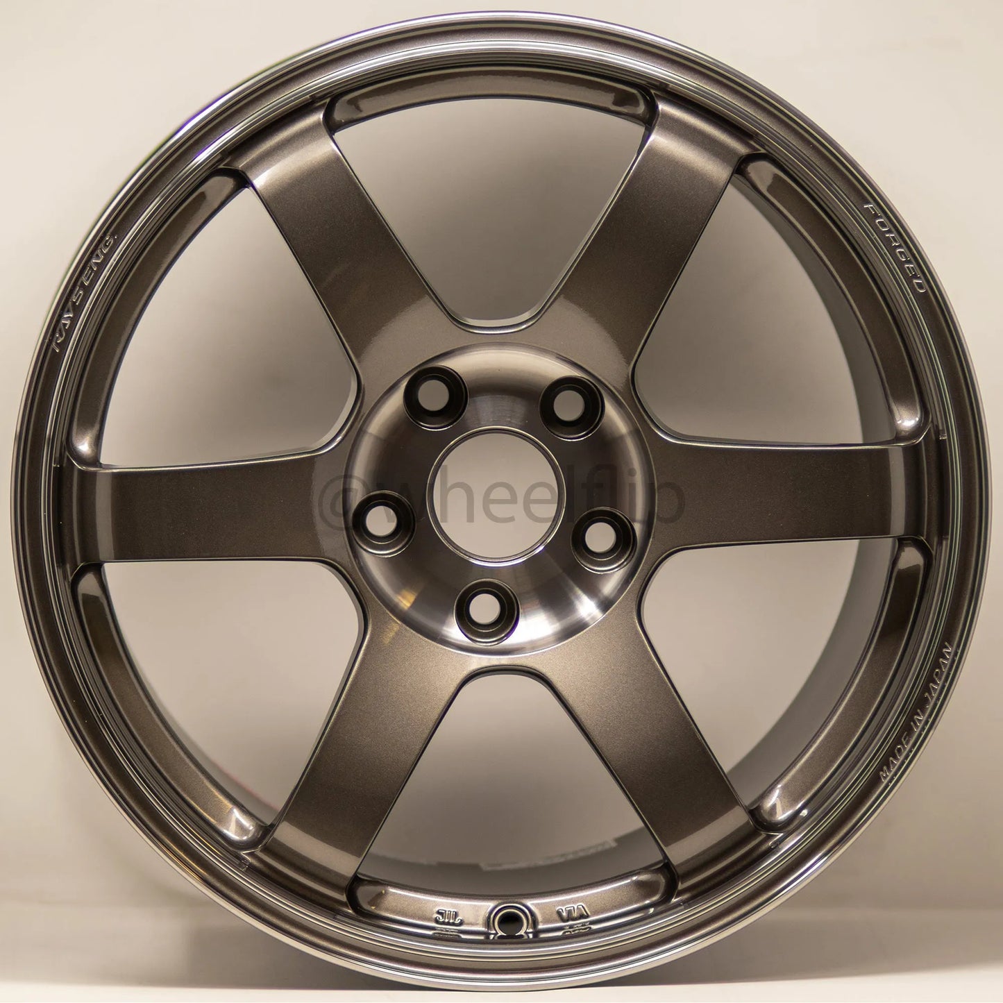 Volk Racing TE37 Saga SL 17x9 +21 5x114.3 Pressed Graphite (SET)