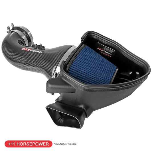 aFe Track Series Carbon Fiber CAI w/ Pro 5R Filter | Chevy Camaro ZL1 6.2L V8 (17-12) (57-10018R)