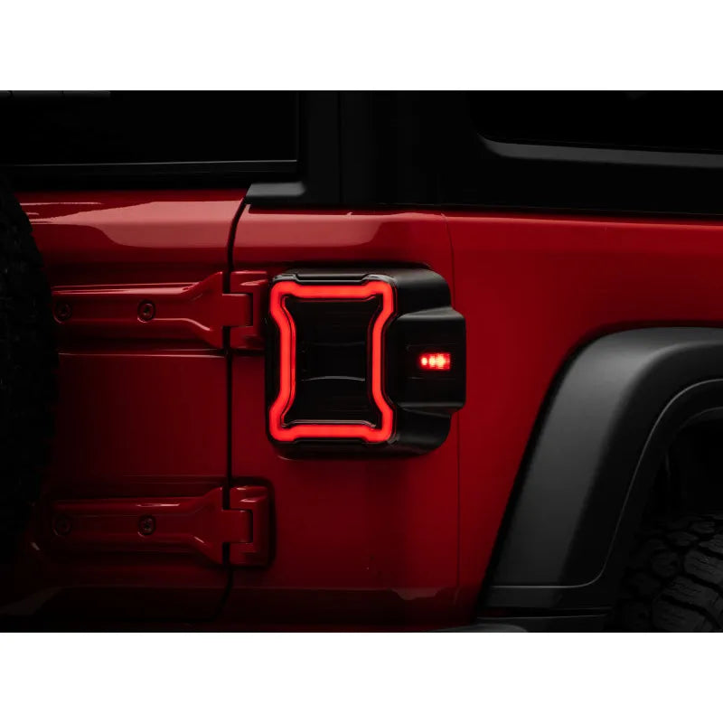Raxiom Smoked LED Tail Lights | Jeep Wrangler JL/JK (18-26/07-18) (J133942-JL)