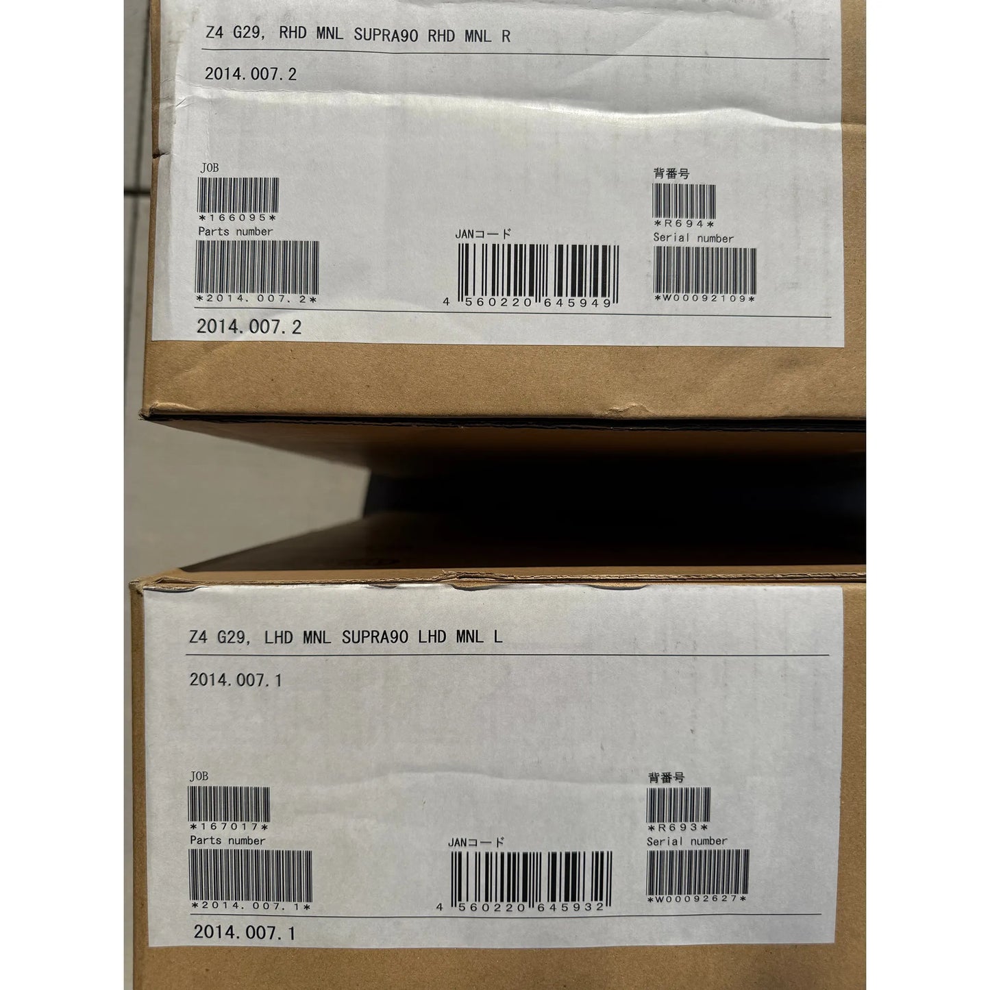 Recaro Base Frame Seat Rails - Toyota Supra A90