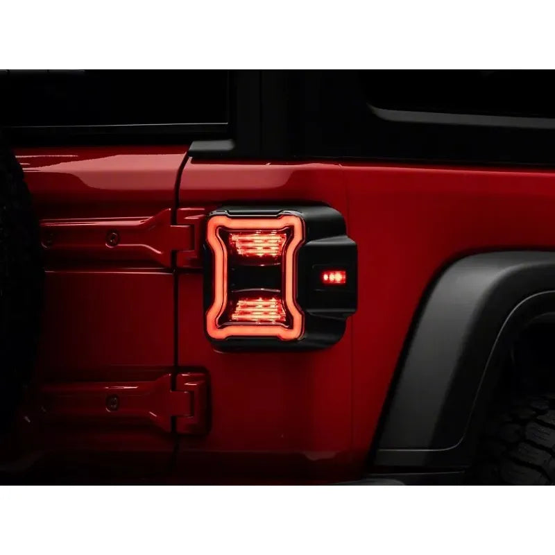 Raxiom Smoked LED Tail Lights | Jeep Wrangler JL/JK (18-26/07-18) (J133942-JL)