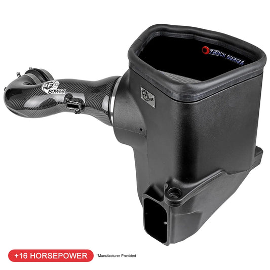 aFe Track Series Carbon Fiber Cold Air Intake w/ Pro Dry S Filter | GM Trucks 5.3L/6.2L (19-21) (57-10015D)
