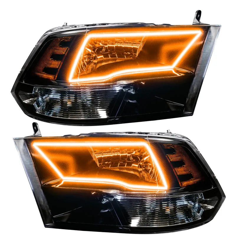 Oracle 09-18 RAM 1500 Sport D&S Halo Headlights w/RF Controller (8906-330)
