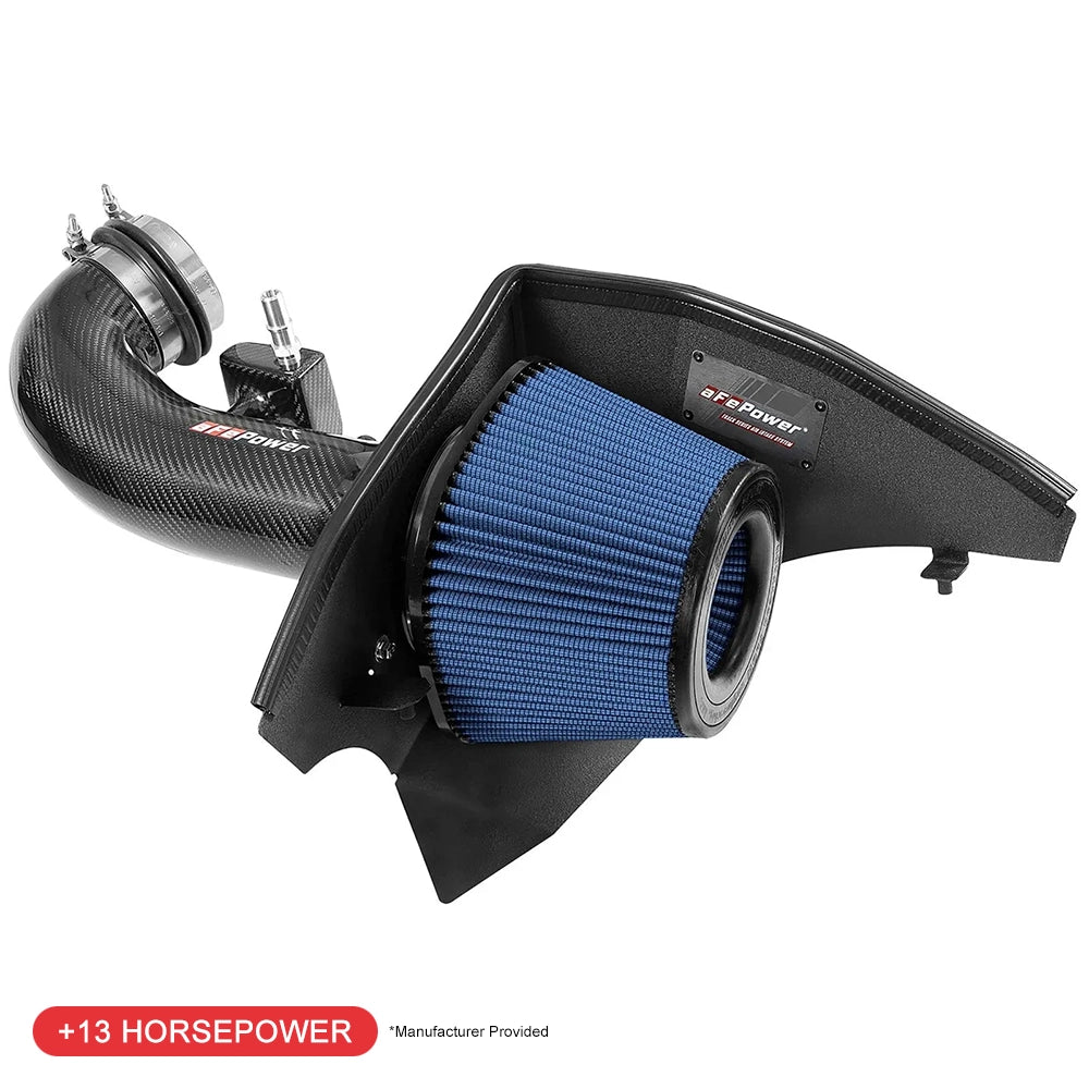 aFe Track Series Carbon Fiber Pro 5R AIS Intake | Chevrolet Camaro SS 2016-2019 (57-10005R)