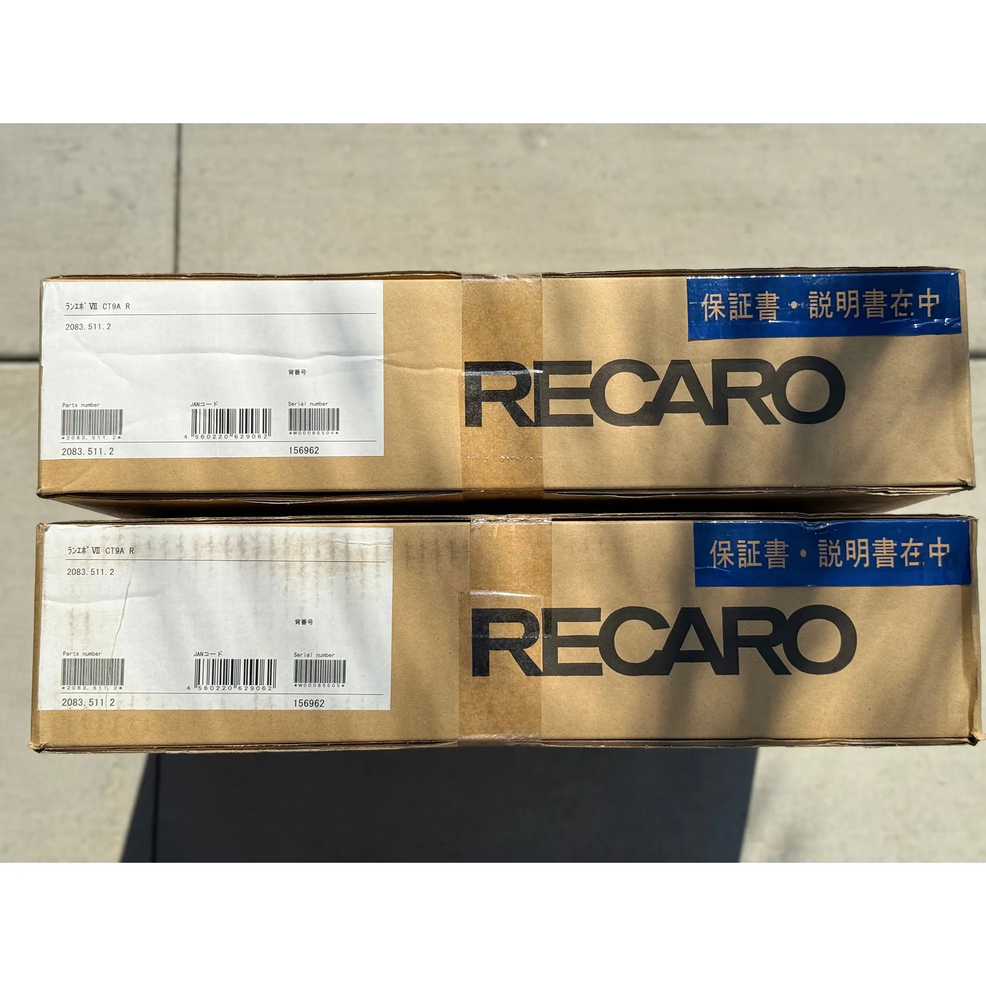 Recaro Base Frame Seat Rails - Mitsubishi Evo 7/8/9