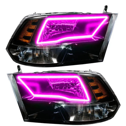 Oracle 09-18 RAM 1500 Sport D&S Halo Headlights w/RF Controller (8906-330)