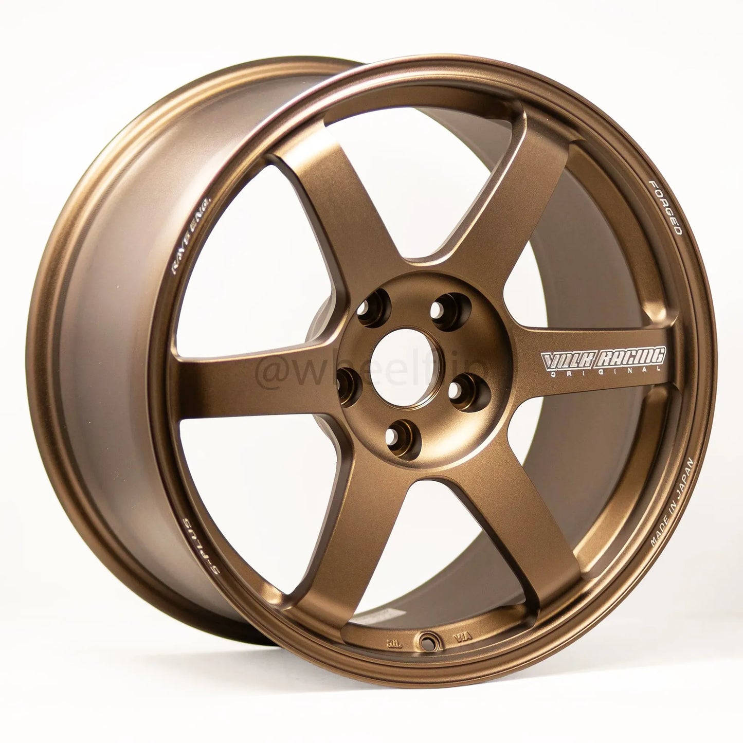 Volk Racing TE37 Saga S-Plus 18x9.5 +38 5x114.3 Bronze (SET)