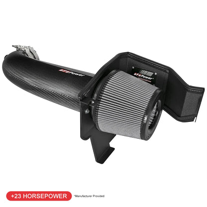 aFe Track Series CF Stage 2 Intake w/ Pro Dry S | Dodge Challenger V8 (11-18) (51-12162-C)
