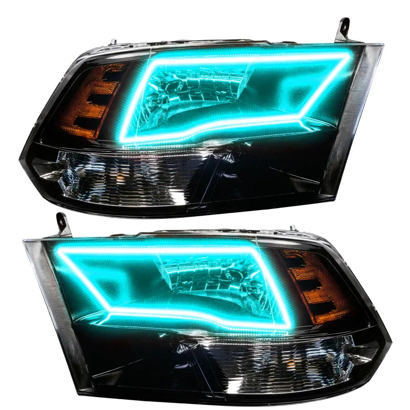 Oracle 09-18 RAM 1500 Sport D&S Halo Headlights w/RF Controller (8906-330)