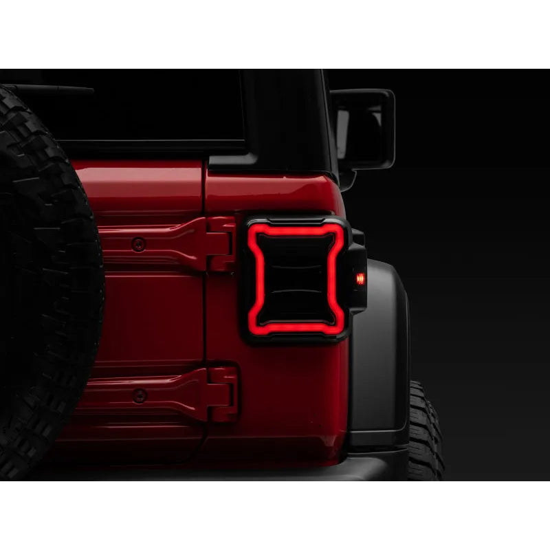 Raxiom Smoked LED Tail Lights | Jeep Wrangler JL/JK (18-26/07-18) (J133942-JL)