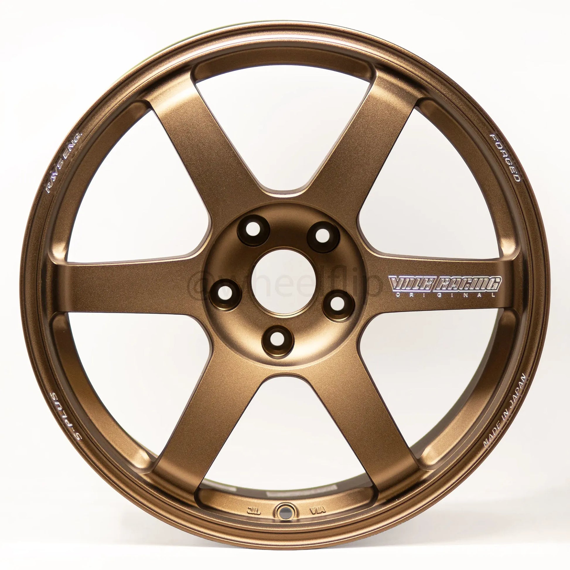 Volk Racing TE37 Saga S-Plus 18x9.5 +38 5x114.3 Bronze (SET)