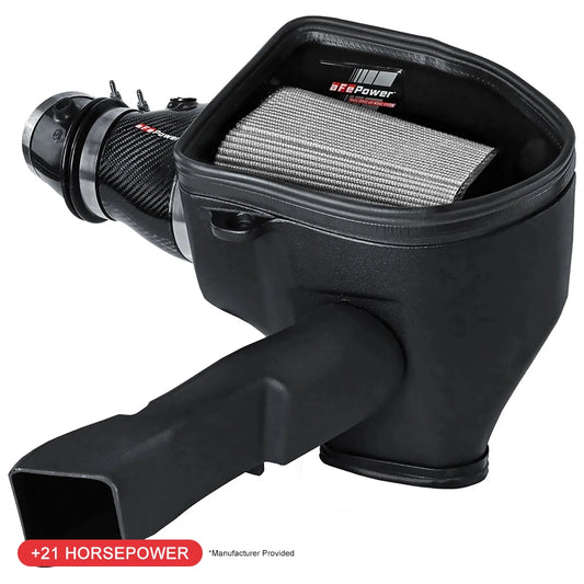 aFe Track Series Stage-2 Carbon Fiber Intake System | Dodge Charger SRT Hellcat Redeye (21-23) (57-10027D)
