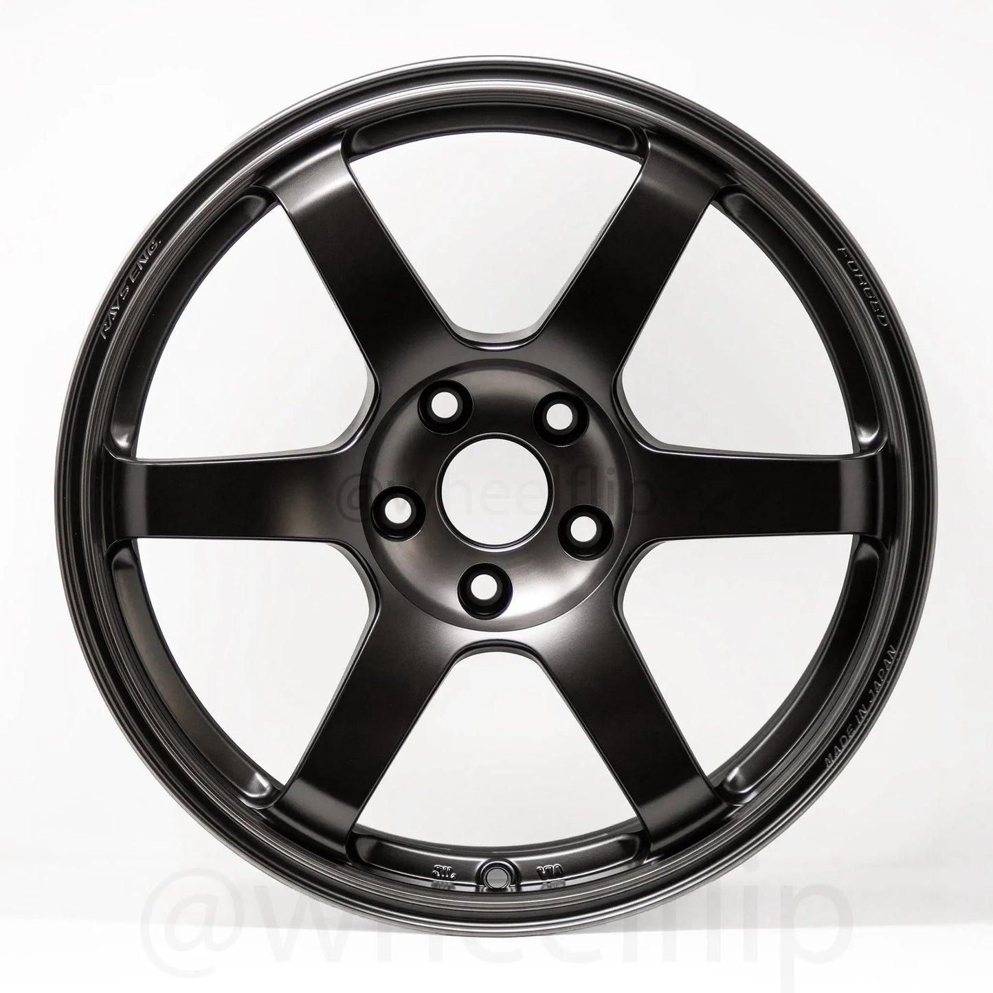 Volk Racing TE37 Saga SL M-Spec 18x9.5 +22 5x114.3 Pressed Black (SET)