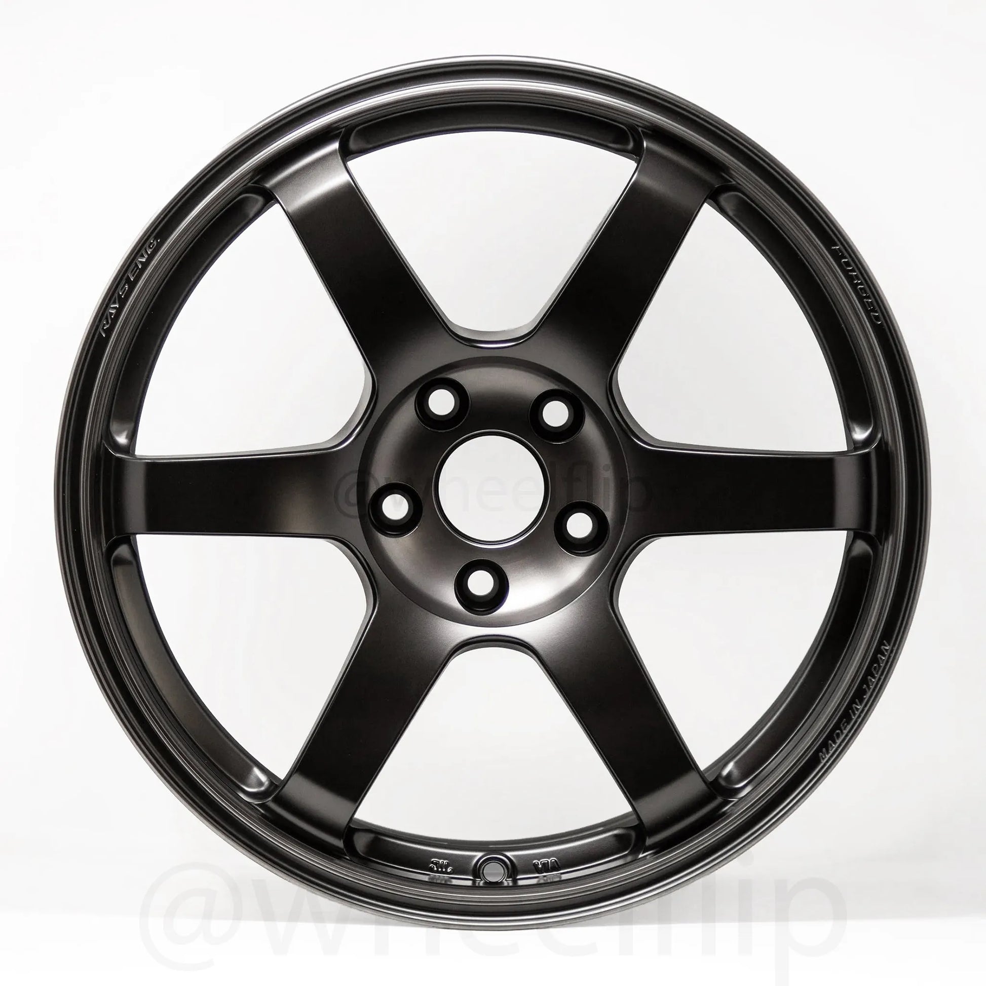 Volk Racing TE37 Saga SL M-Spec 18x9.5 +22 5x114.3 Pressed Black (SET)