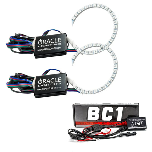 Oracle 18-21 Ford Mustang ColorSHIFT Halo Kit | 15-23 Mustang (1347-335)
