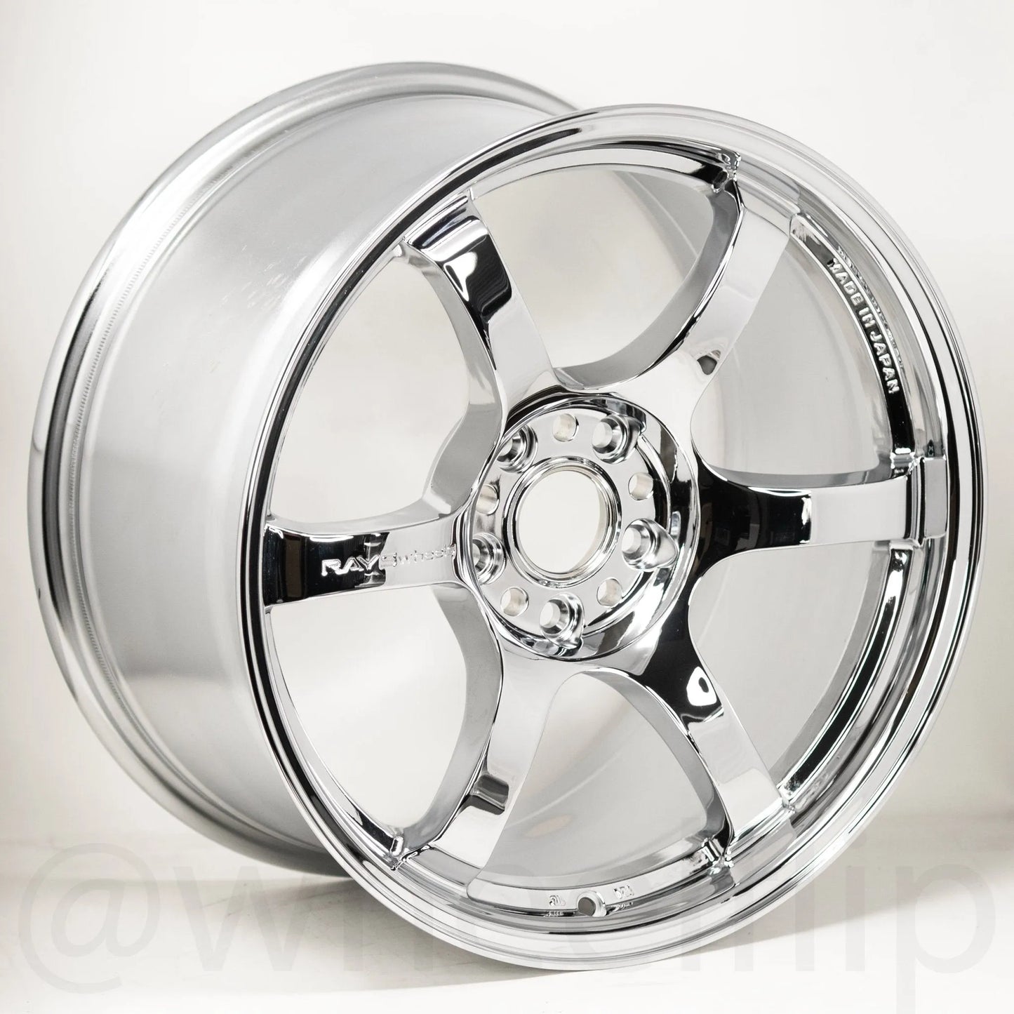 Gram Lights 57DR 18x9.5 +38 5x100 Chrome Plating (PAIR)