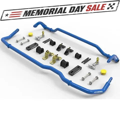 aFe CONTROL Front and Rear Sway Bar Set Blue | Volkswagen GTI (15-21) (440-611001-L)
