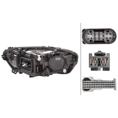 Hella 13-26 Mercedes-Benz CLA LED Headlamp Rh (015086361)