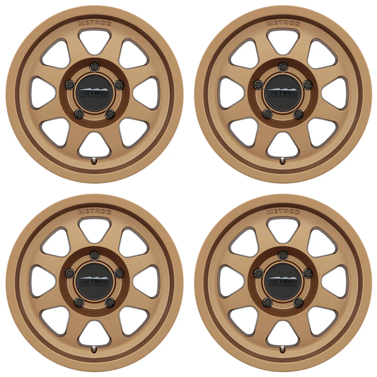 (set of 4) Method MR701 Bronze | 18x9" +25mm | 5x150mm Wheel