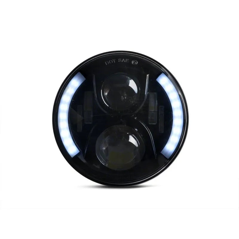 Raxiom 97-18 Jeep Wrangler 6-LED Headlights w/ Halo | TJ & JK (J135442)