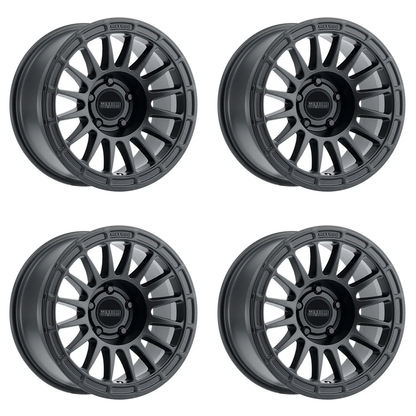 (set of 4) Method MR314 Matte Black | 17x7.5" +30mm | 5x108mm Wheel