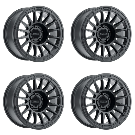 (set of 4) Method MR314 Matte Black | 17x7.5" +30mm | 5x108mm Wheel