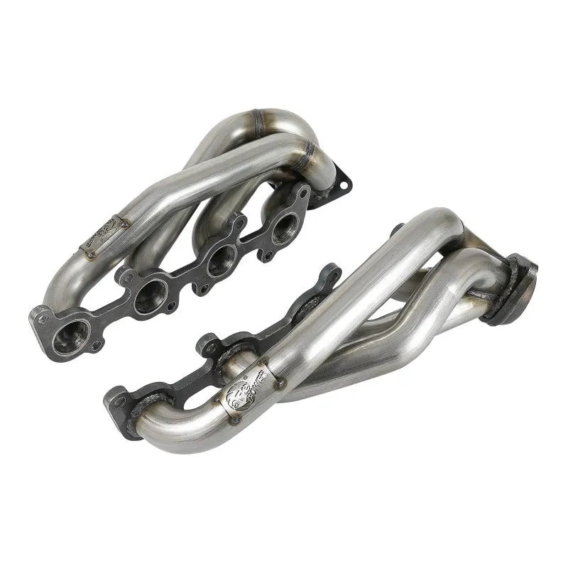 aFe Twisted Steel 1-5/8in SS Headers | Ford F-150 15-22 (48-33025-1)