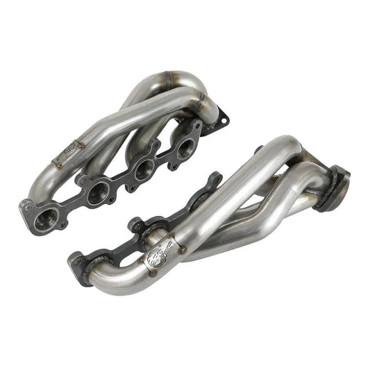 aFe Twisted Steel 1-5/8in SS Headers | Ford F-150 15-22 (48-33025-1)