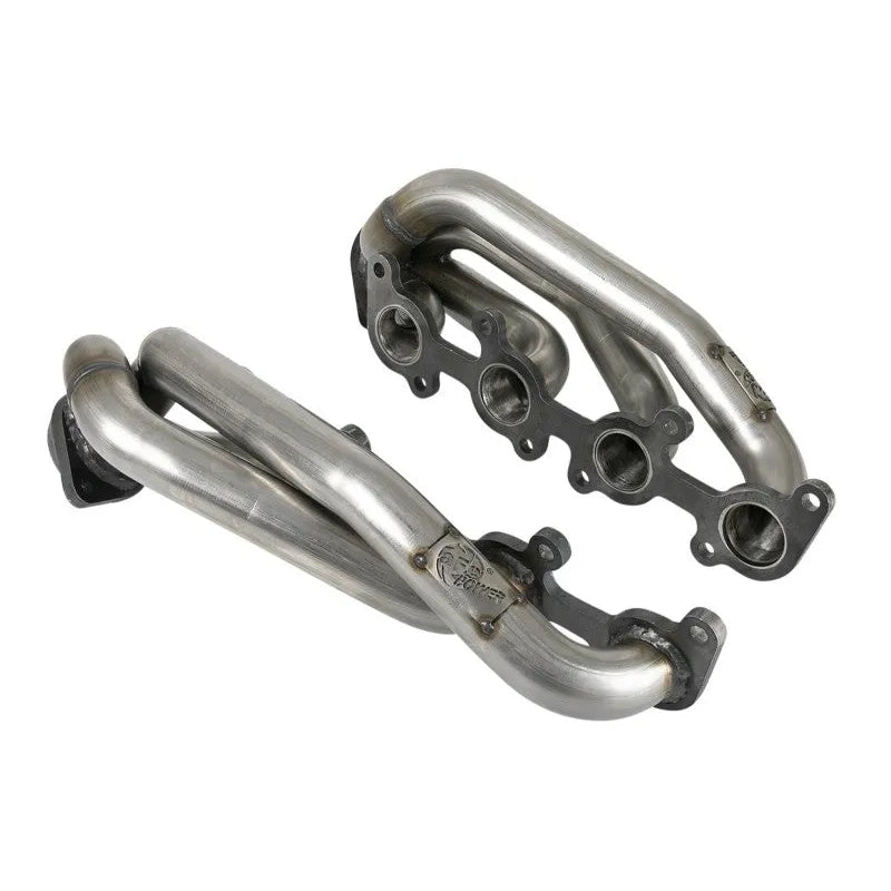 aFe Twisted Steel 1-5/8in SS Headers | Ford F-150 15-22 (48-33025-1)