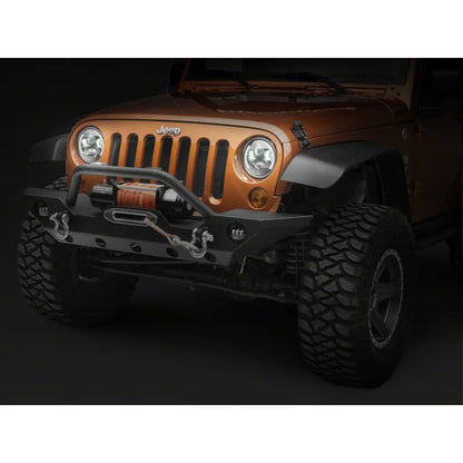 Raxiom 97-18 Jeep Wrangler 6-LED Headlights w/ Halo | TJ & JK (J135442)