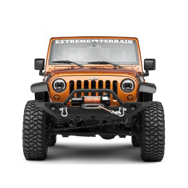 Raxiom 97-18 Jeep Wrangler 6-LED Headlights w/ Halo | TJ & JK (J135442)