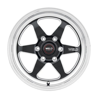Weld Ventura Drag Gloss Black Milled | 17x7" +0mm | 6x139.7mm Wheel