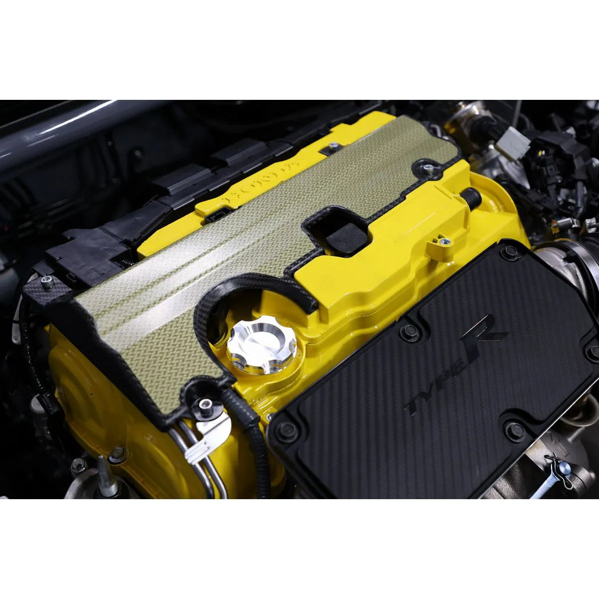 Spoon Carbon Plug Cover - K20C (FK8 / FL5)