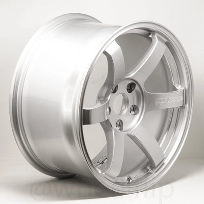 Volk Racing TE37 Saga S-Plus 18x10 +35 5x114.3 Diamond Silver (SET)