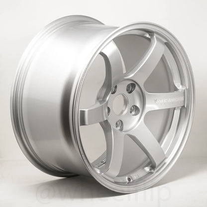 Volk Racing TE37 Saga S-Plus 18x9.5 +22 5x114.3 Diamond Silver (SET)